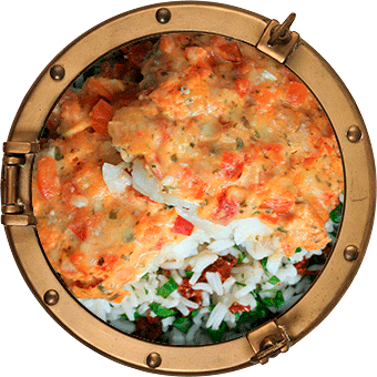 Gratin de poisson épinards à la crème