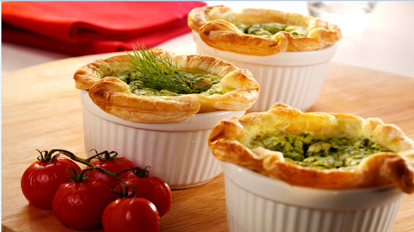 mini quiche épinard
