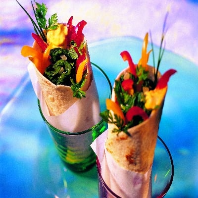 Burritos aux épinards 